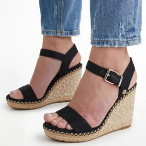 Tommy Hilfiger Crne sandale