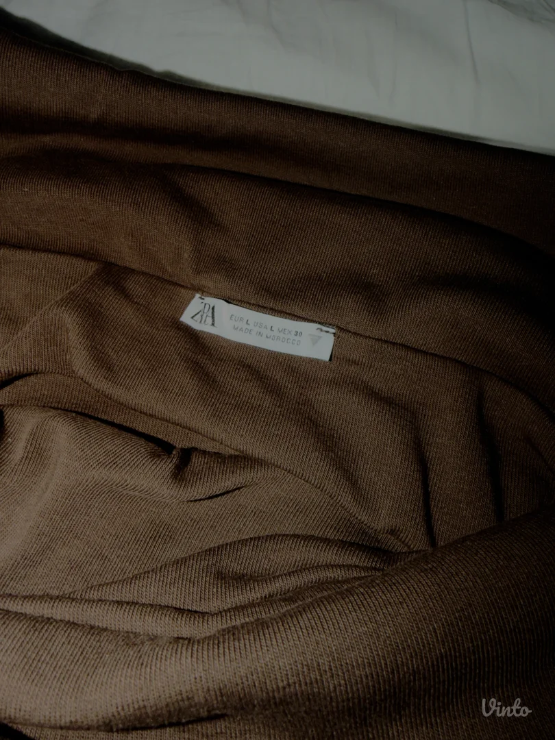 Zara - nova, braon, kratka haljina