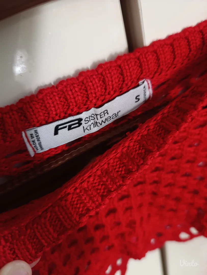 Mrežasti gornjak/ bolero/ džemper