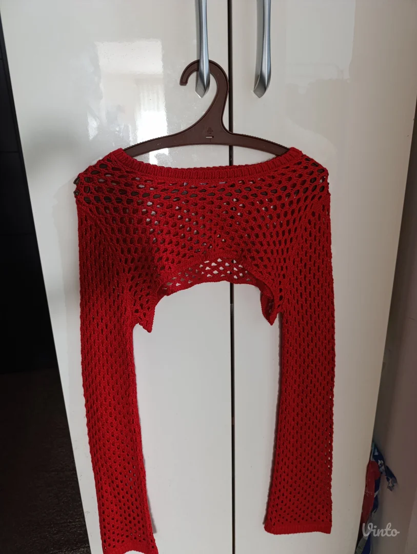 Mrežasti gornjak/ bolero/ džemper