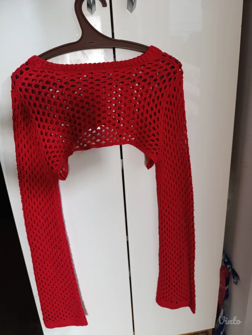 Mrežasti gornjak/ bolero/ džemper