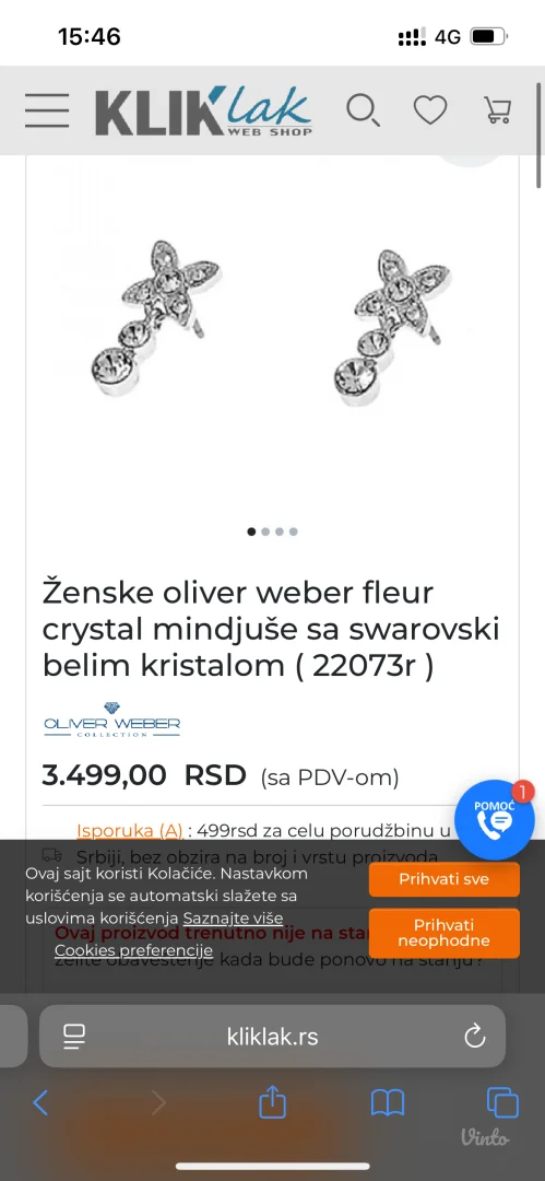 OW narukvica i mindjuse