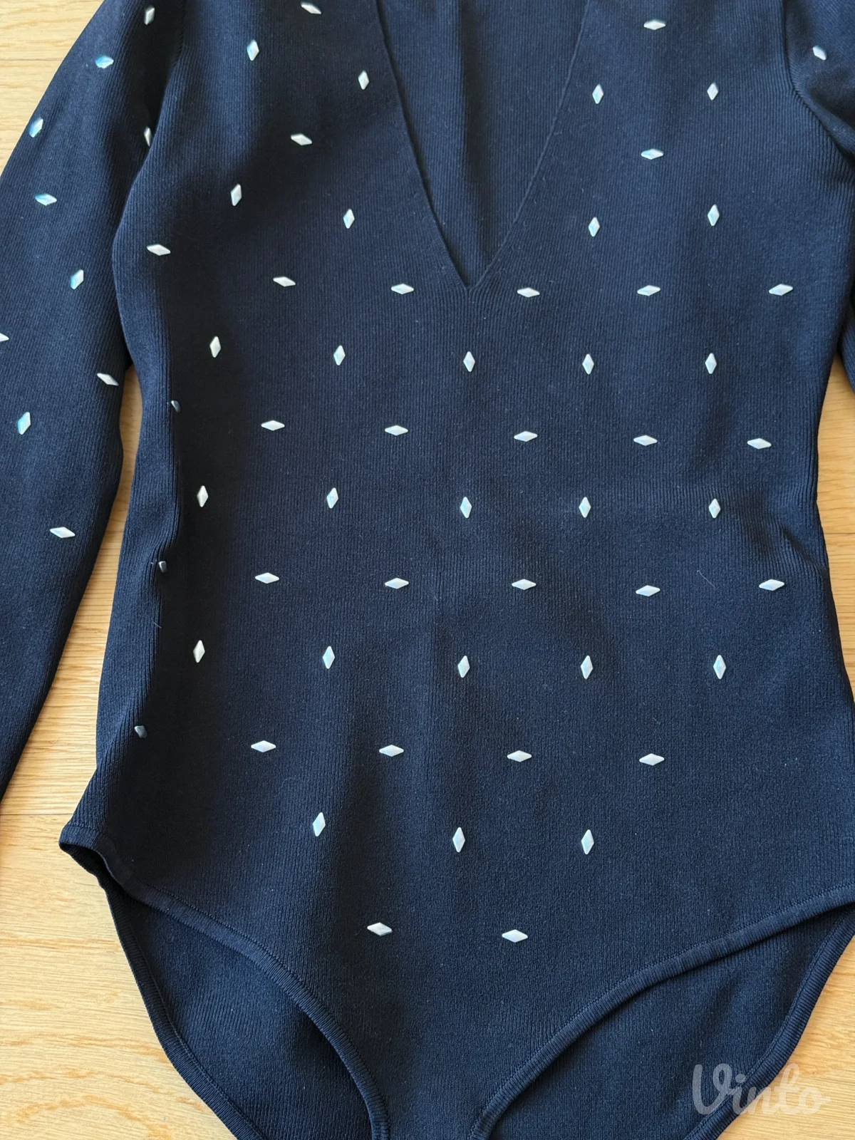 Zara crni knit body