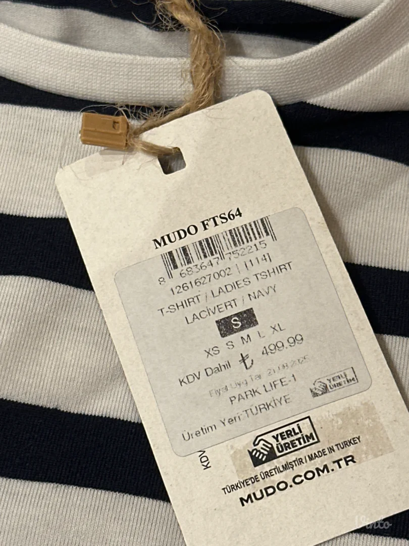 NOVO ženska majica na pruge