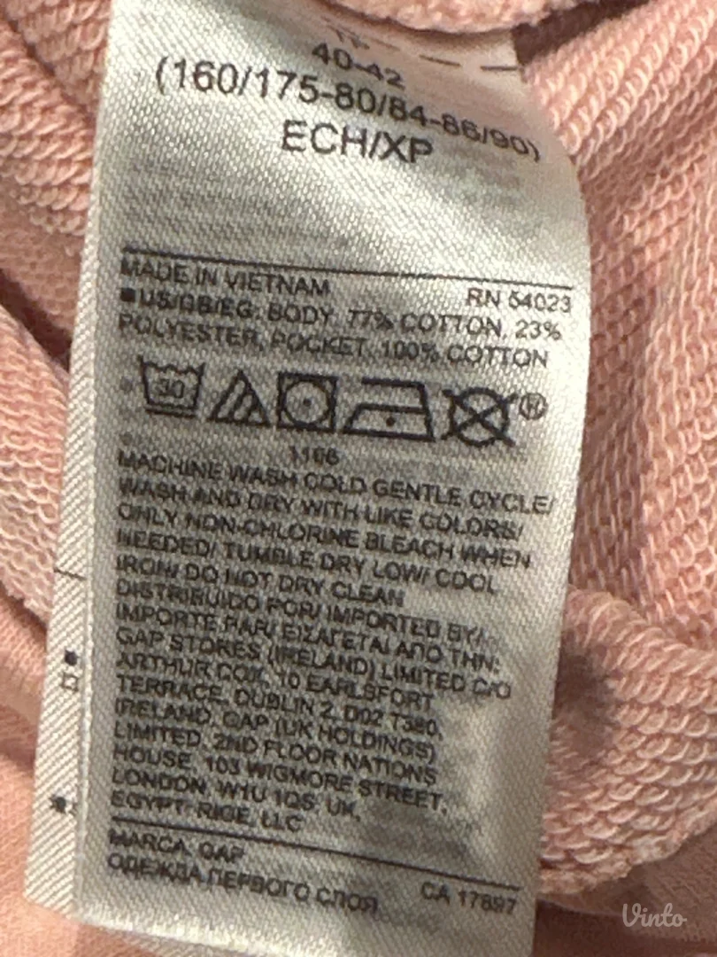 GAP komplet trenerka, roze