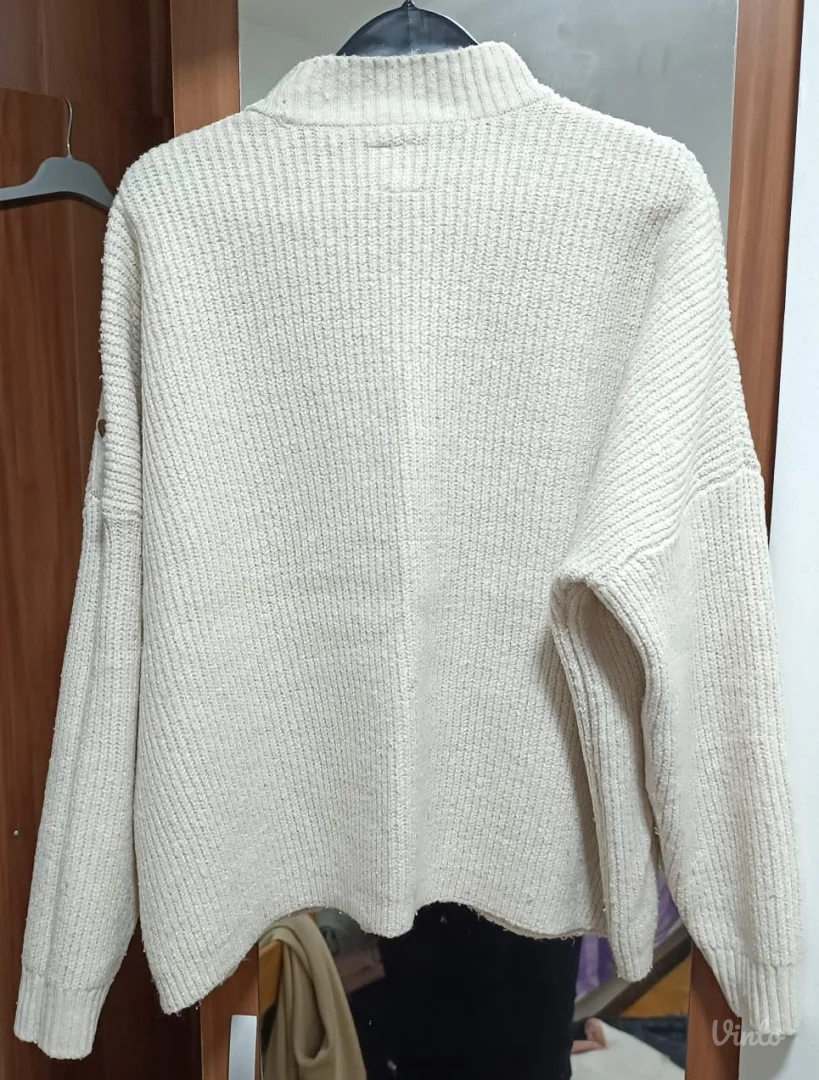 Sinsey bež/beli džemper