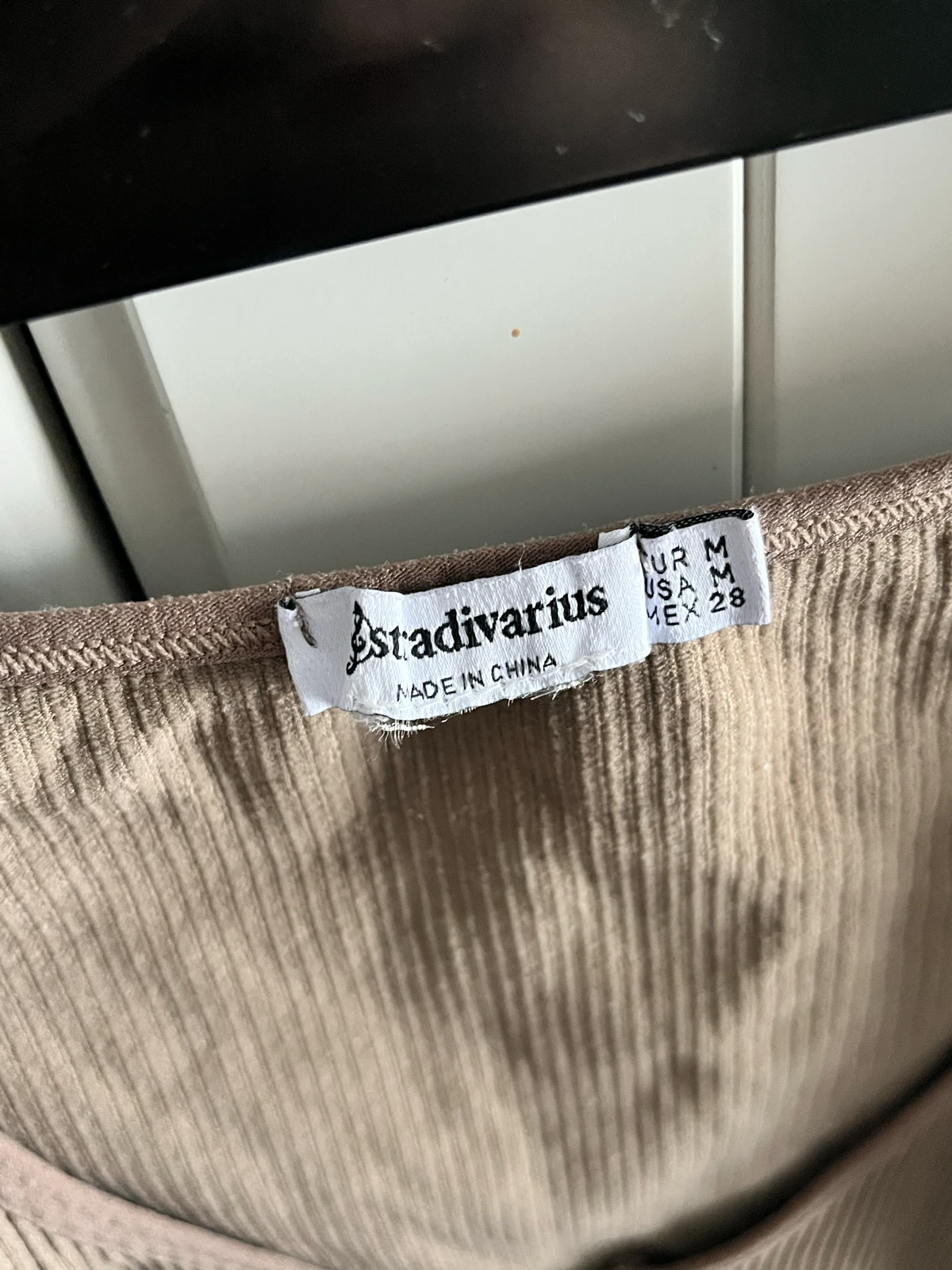 Stradivarius majica braon