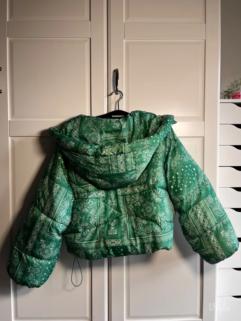 Zelena unikatna jakna