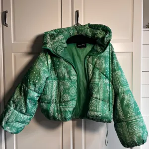 Zelena unikatna jakna