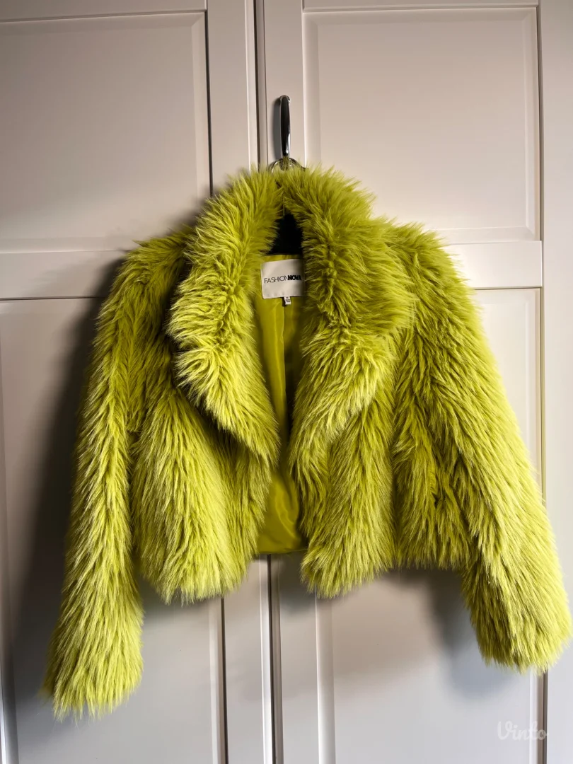 FashionNova zelena bundica