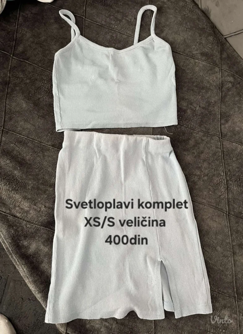 Komplet suknja i top