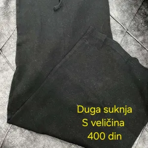 Duga crna suknja