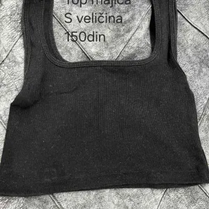 Crni top majica