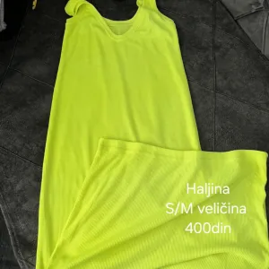 Letnja drečavo žuta haljina NOVO