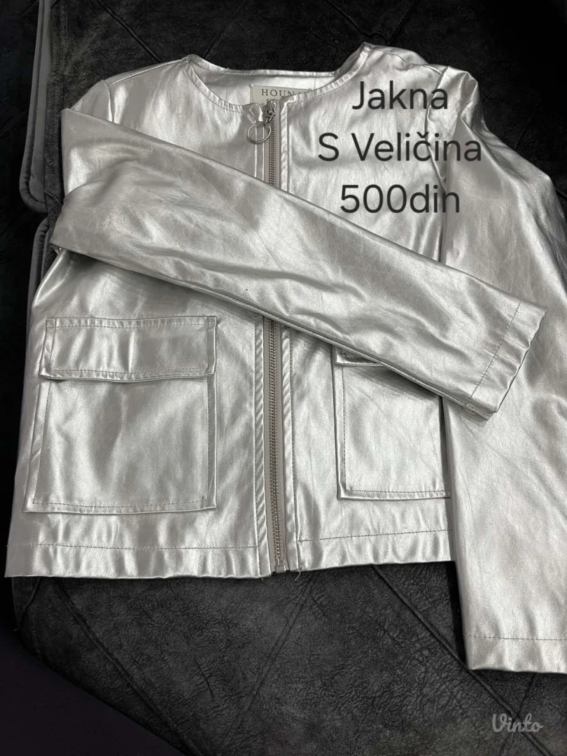 Srebrna jakna