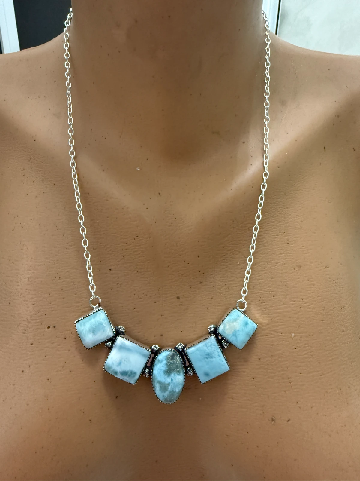 Ogrlica Larimar