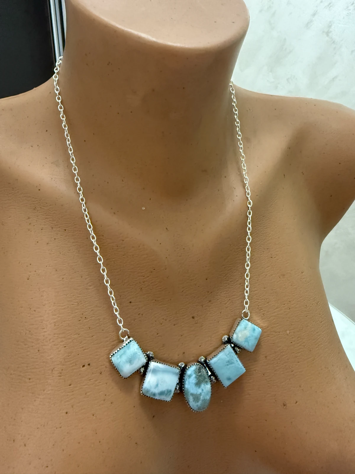 Ogrlica Larimar