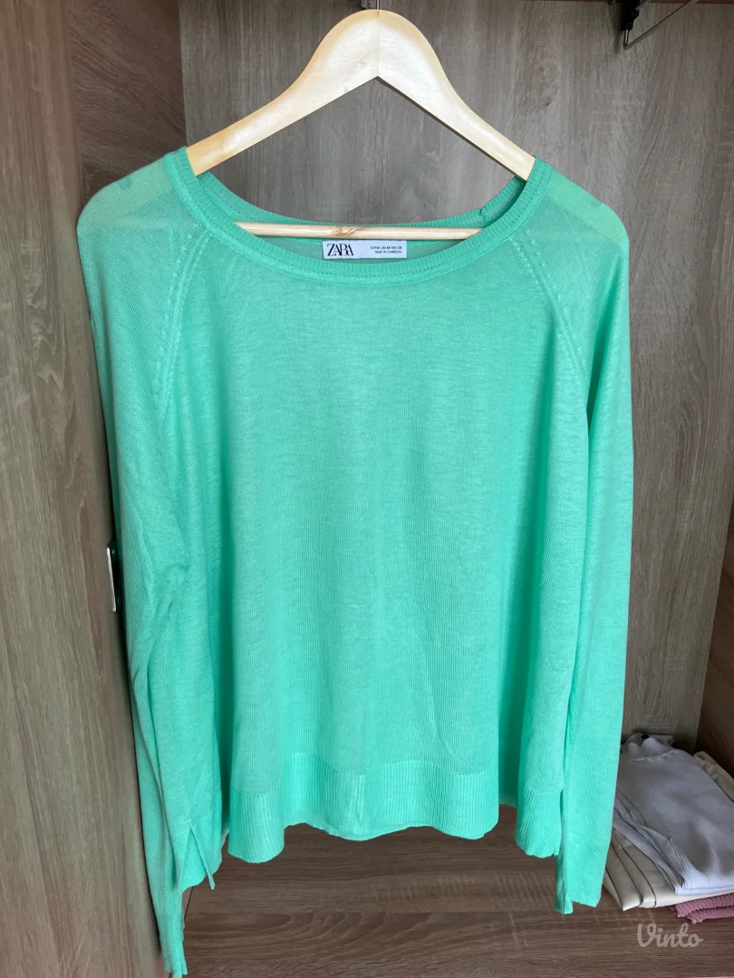 Tirkizni Zara džemper