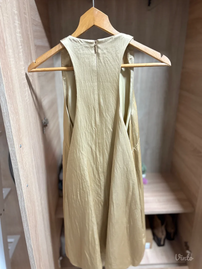 Mango haljina boje peska