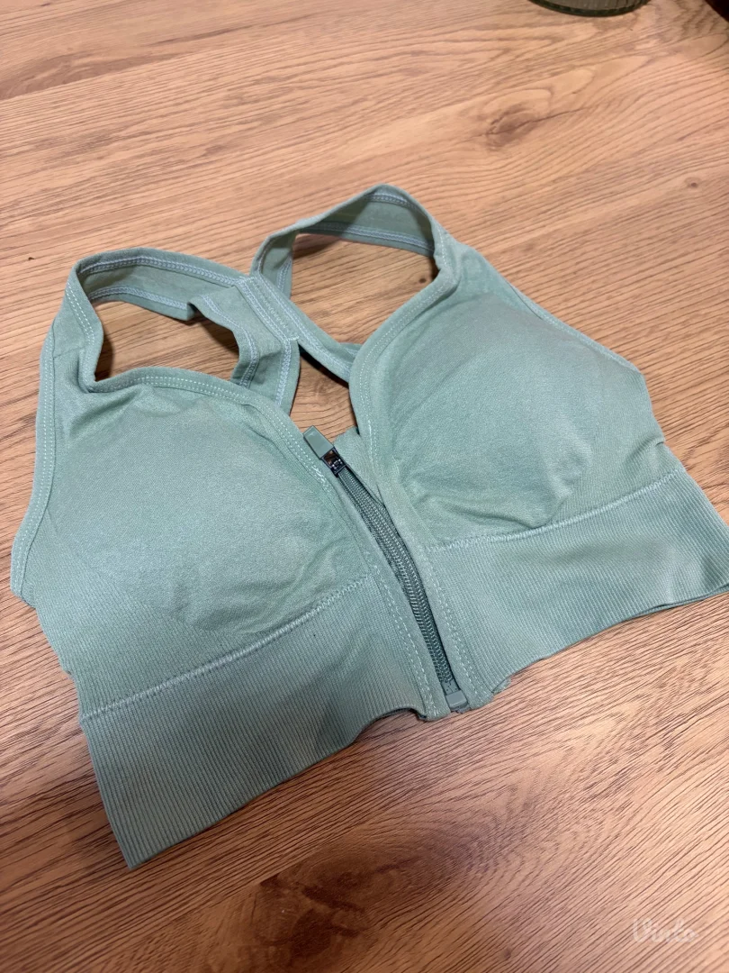 Sportski grudnjak sa cipzerom NOVO