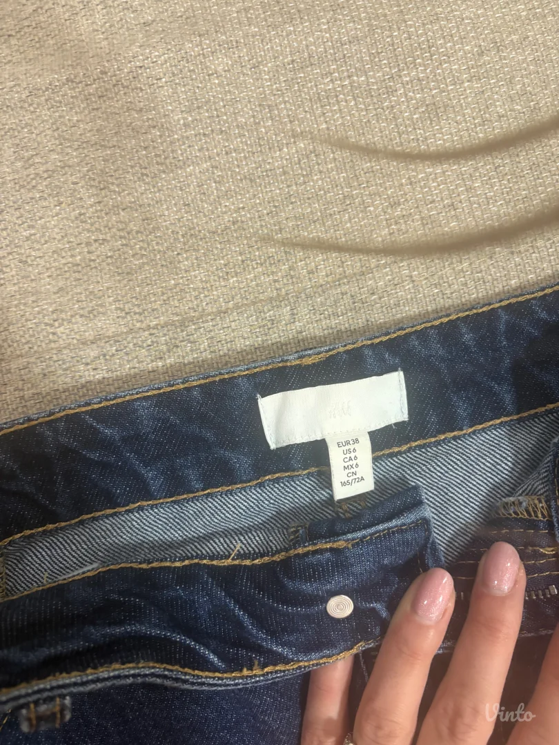 H&M teksas suknja nova