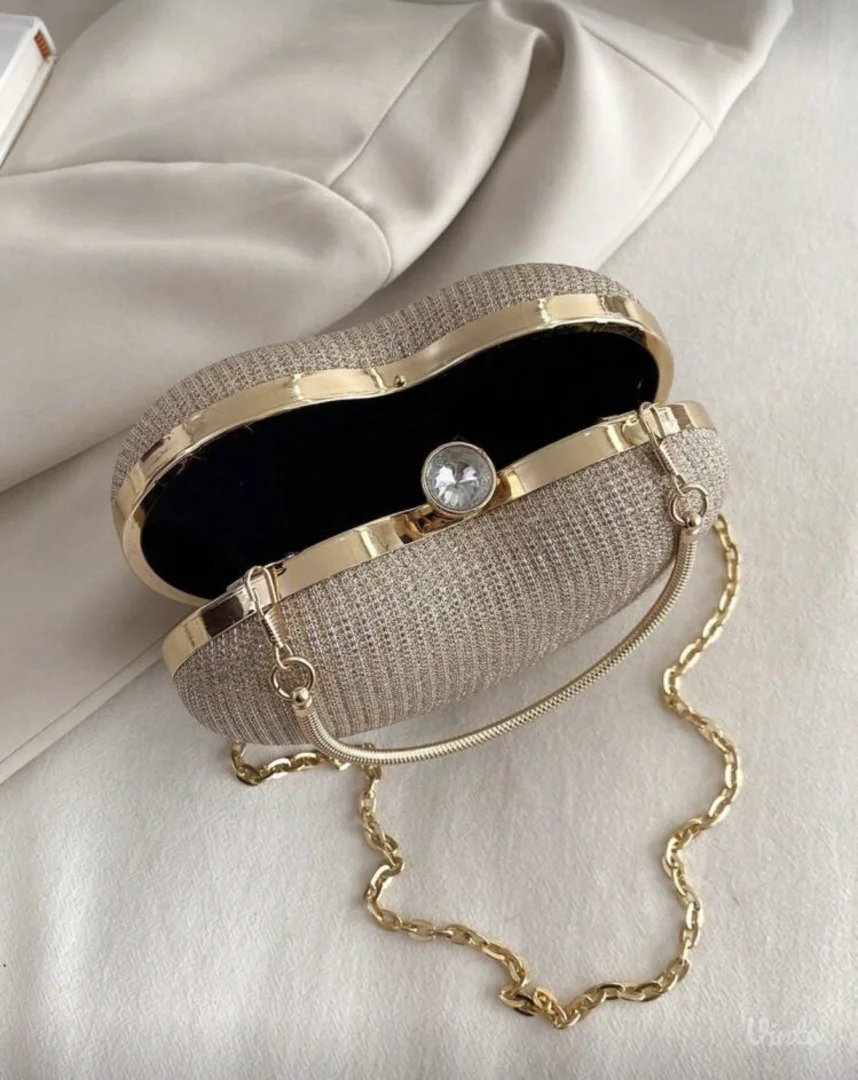 Večernja zlatna torbica