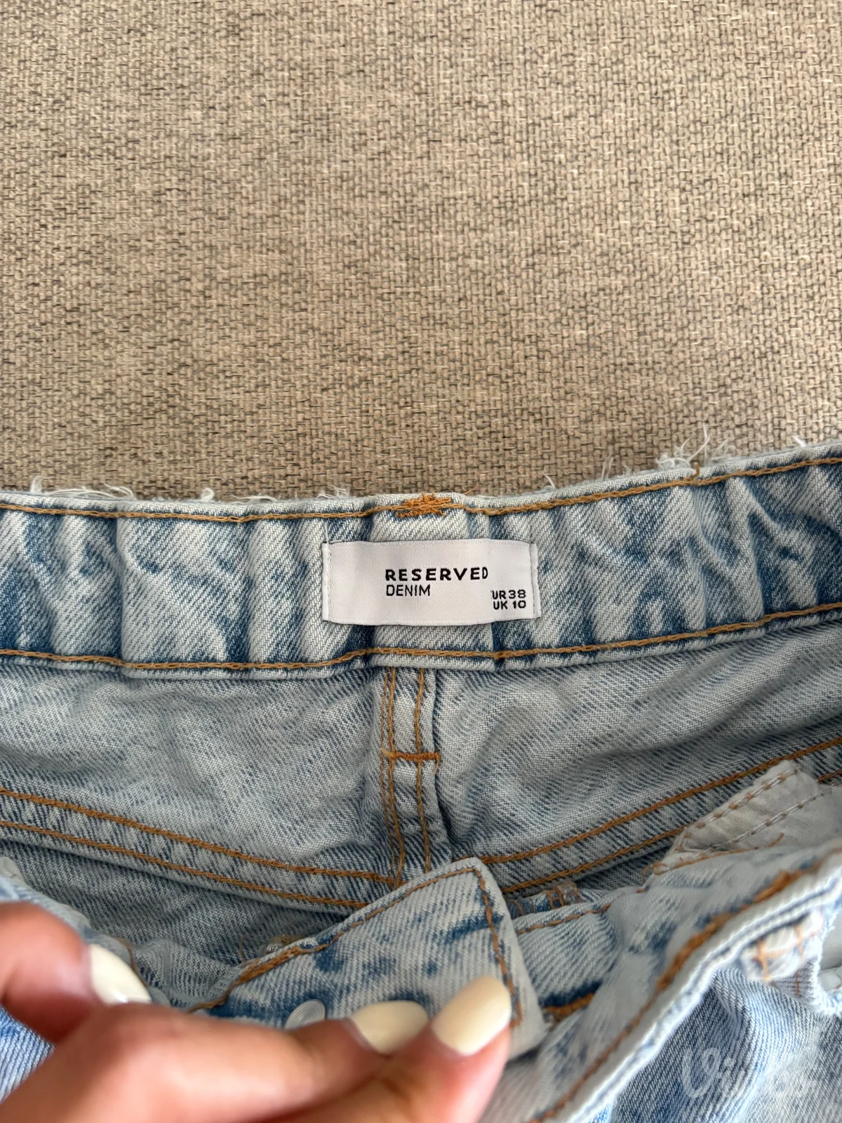 Reserved teksas šorc novo
