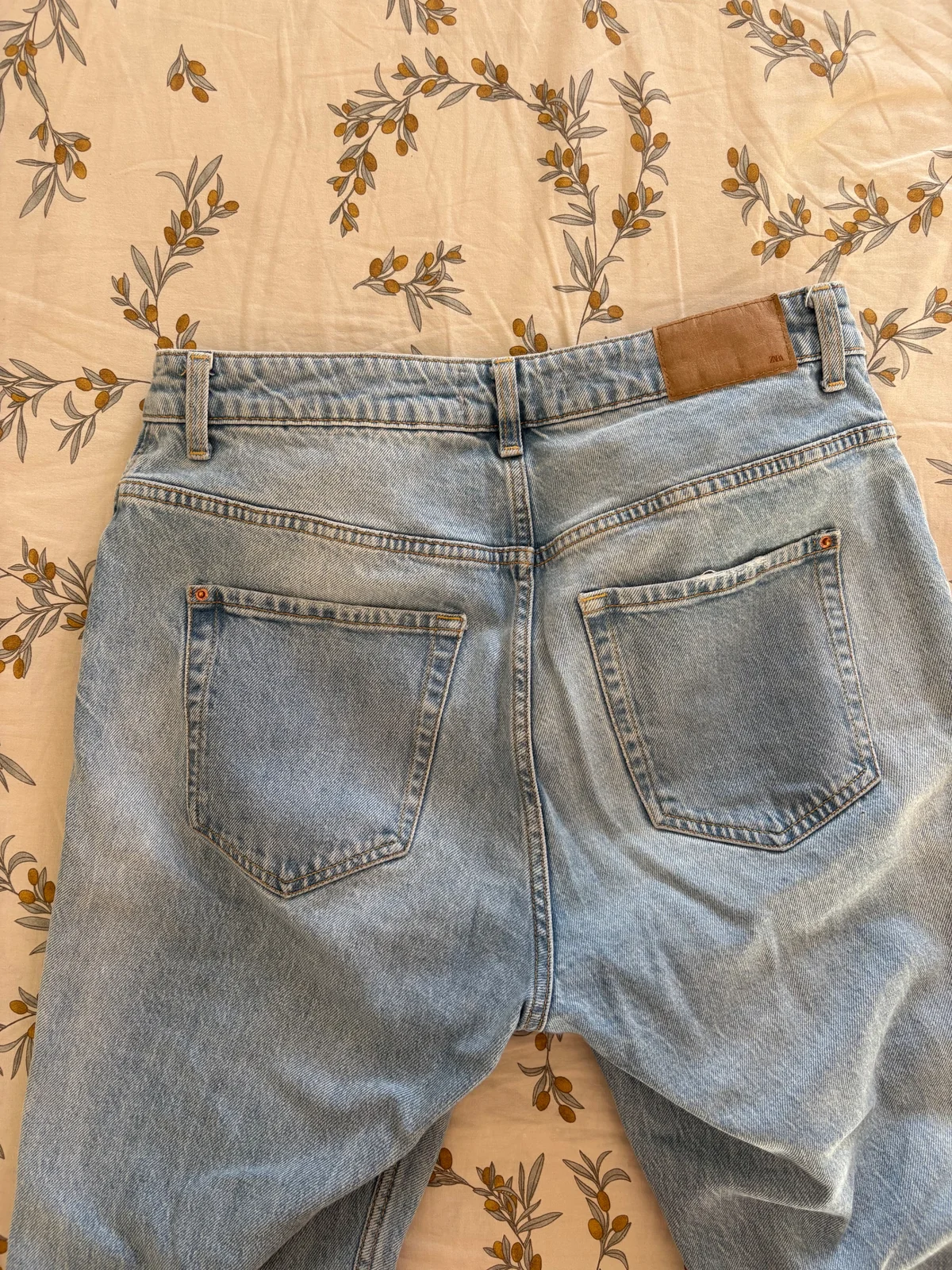Zara farmerice mom fit