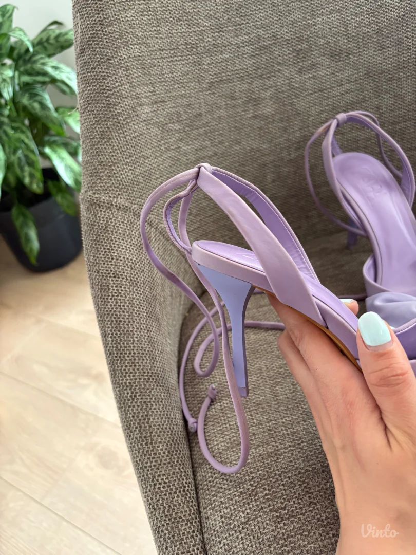 Ljubičaste Zara sandale