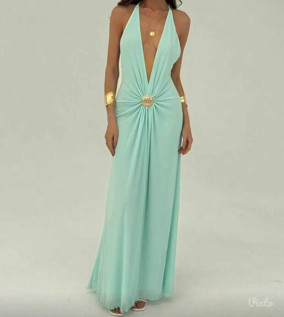 Mint haljina sa etiketom