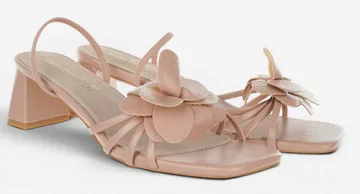 Roze sandale sa etiketom Claudia Donatelli