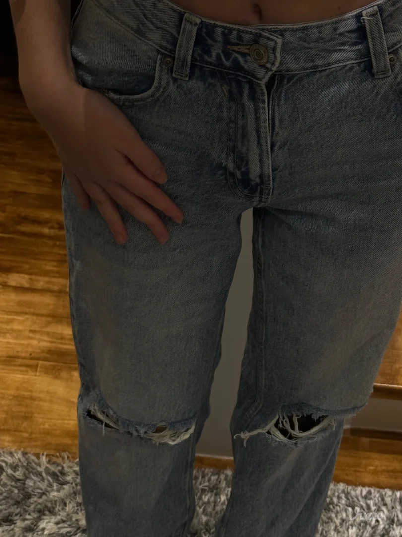 Bershka široke farmerice