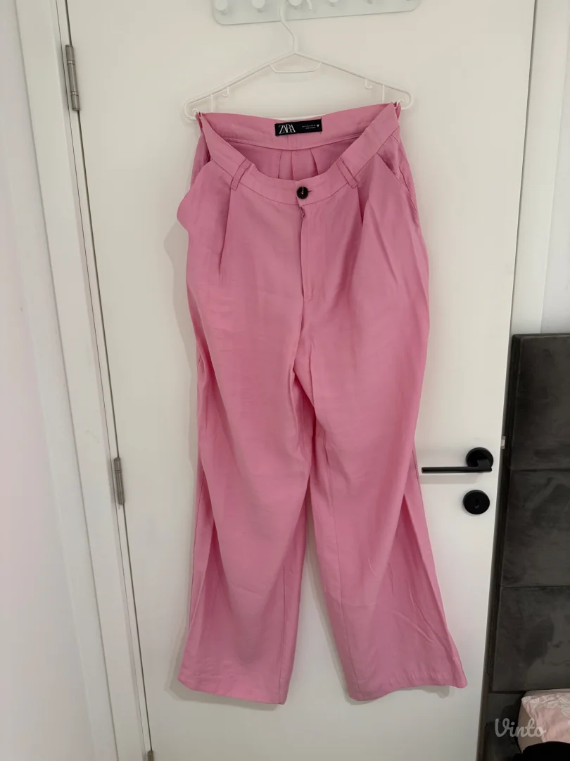Zara pink pantalone