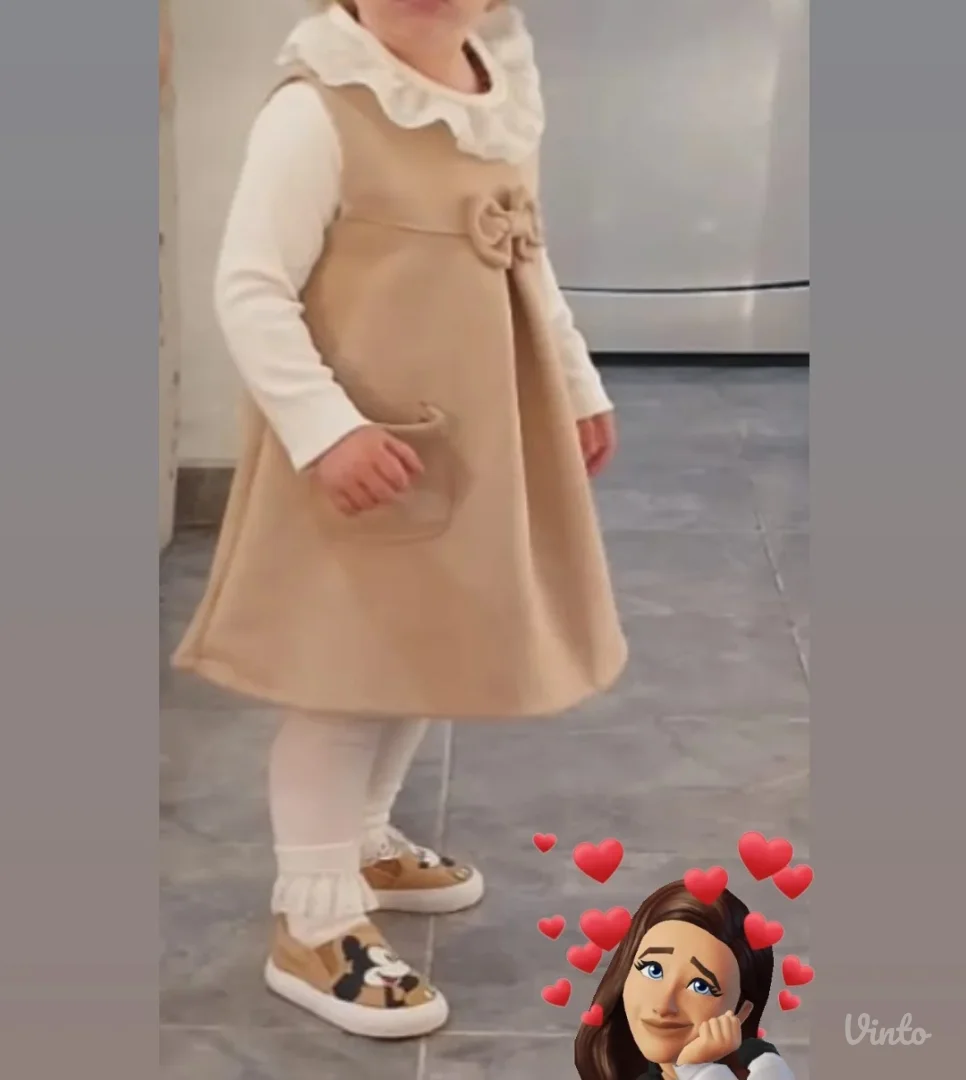 Zara-haljinica+ bluzica + cipelice