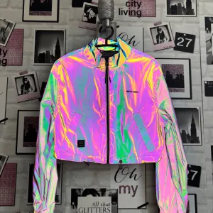 Zenska svetleca jakna