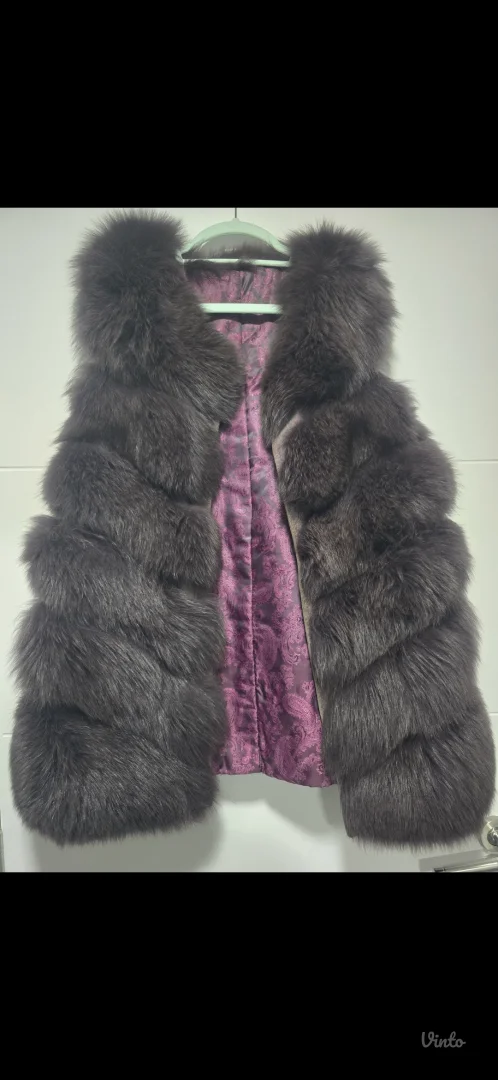 Prsluk od prirodnog krzna