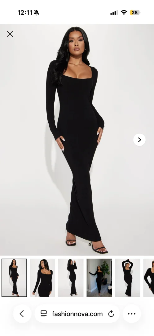 Fashionnova haljina Athene dress S