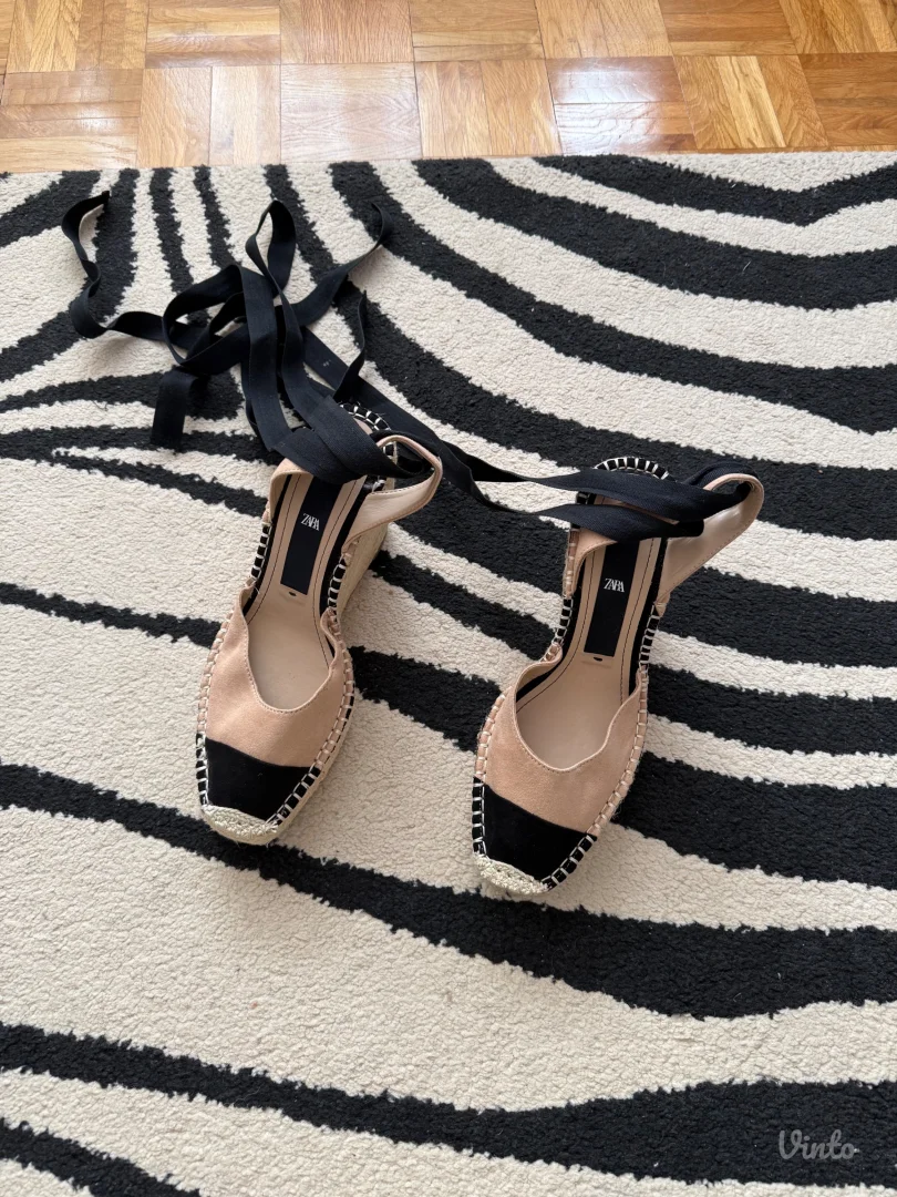 Zara espadrile 38 jednom nošene