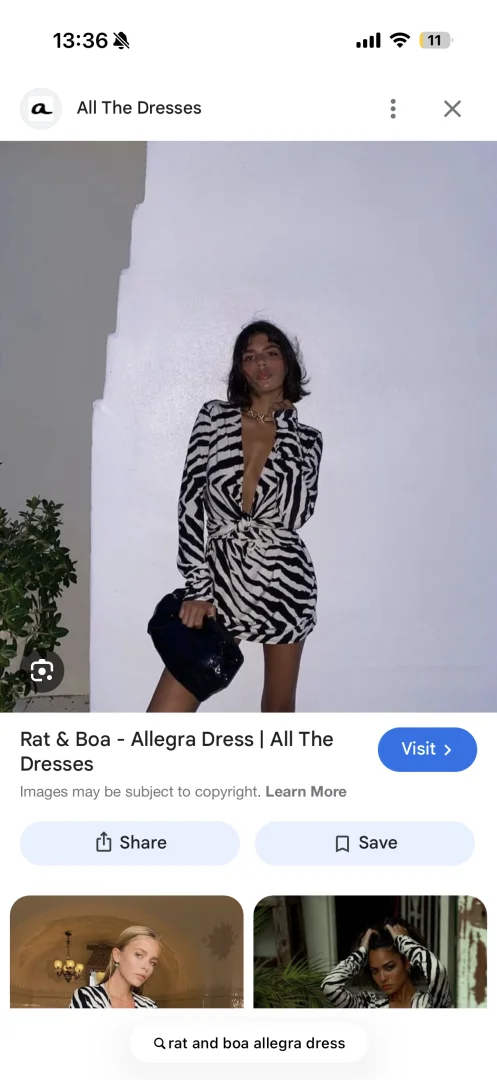 Rat&boa haljina XS (veci kalup, odgovara S)