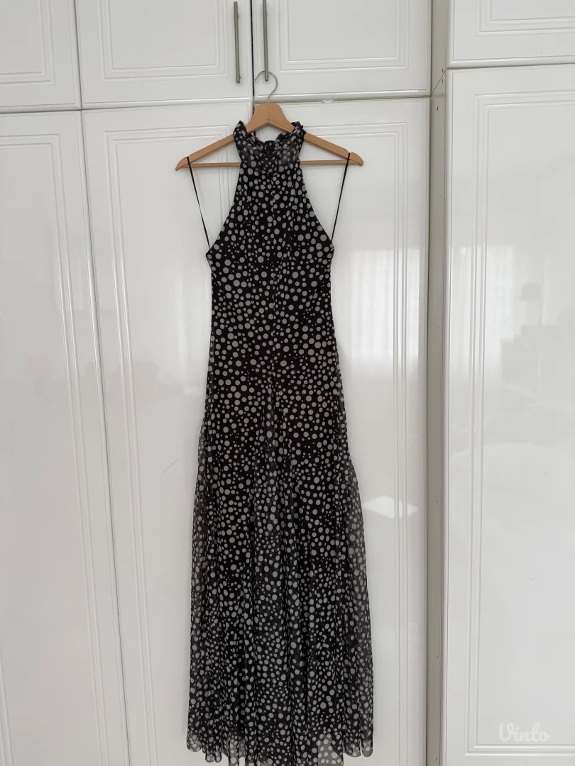 Zara duga haljina na tufnice, S