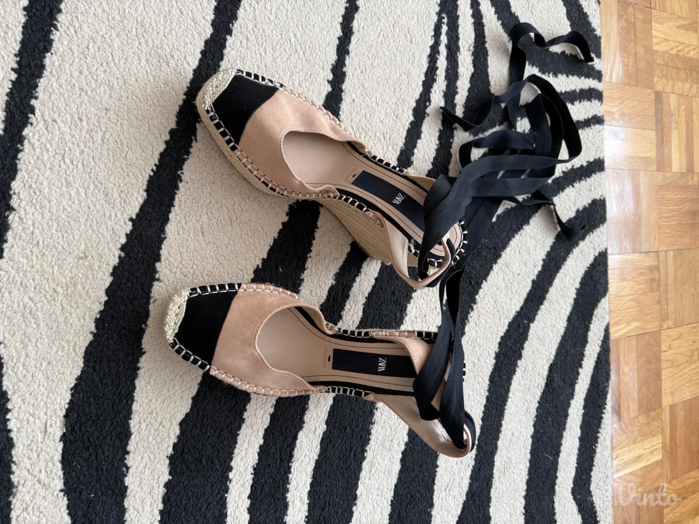 Zara espadrile 38 jednom nošene