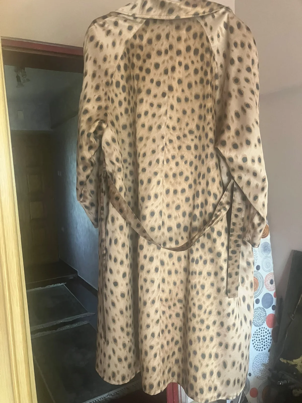 ARELLA ženski mantil – Leopard dezen – Made in Italy