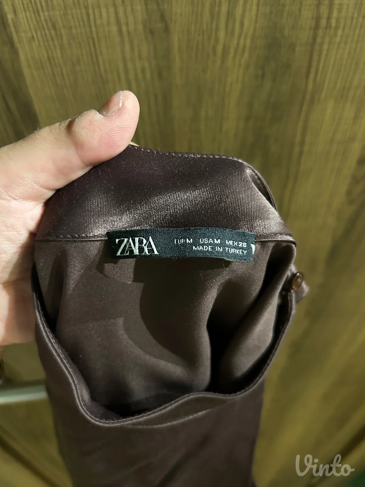 Braon satenski komplet Zara
