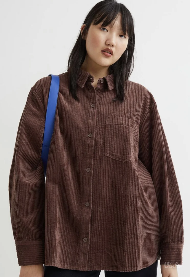 H&M Oversized jaknica, pamuk
