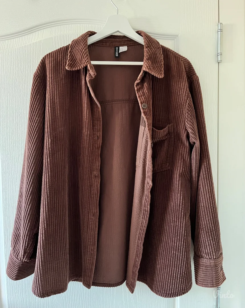 H&M Oversized jaknica, pamuk
