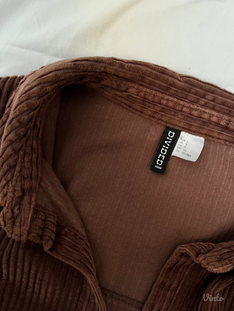 H&M Oversized jaknica, pamuk