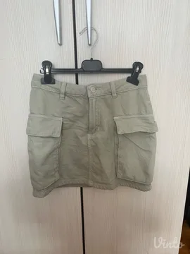 Stradivarius cargo suknja, 34