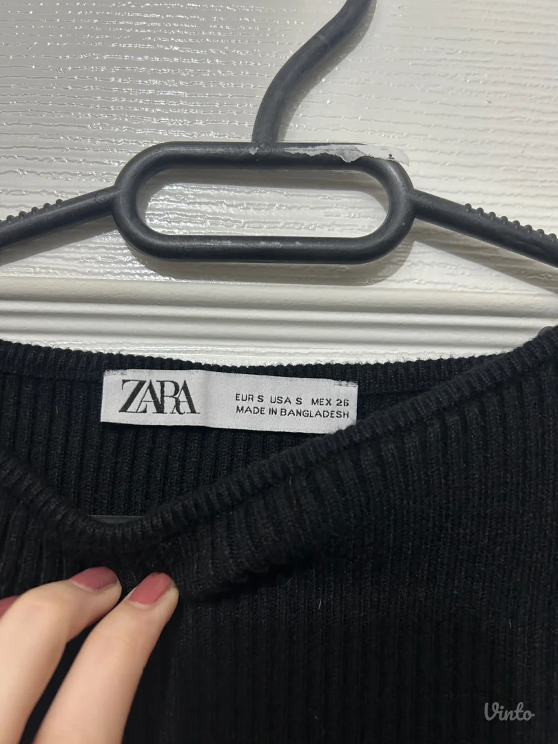 Zara - uska duga crna haljina