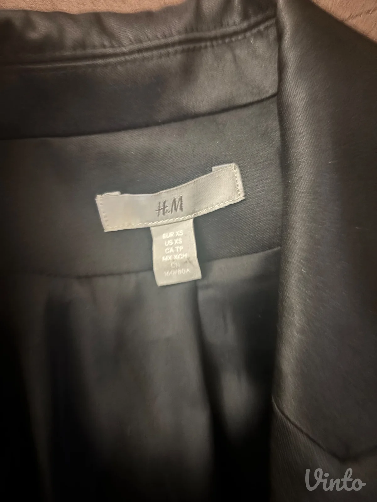Crna H&M sako haljina