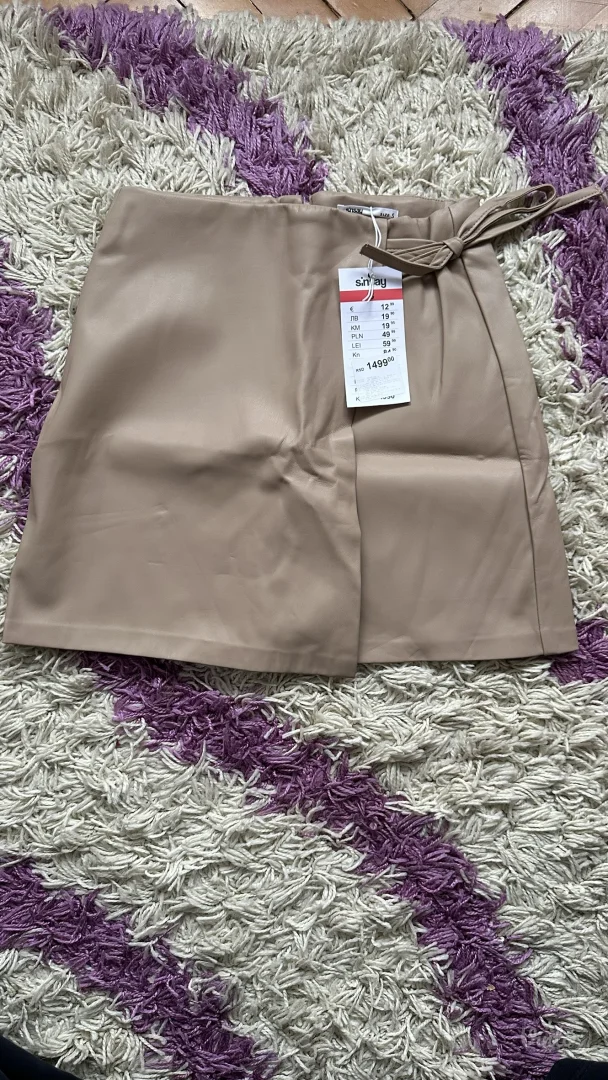 bež suknja - sinsay